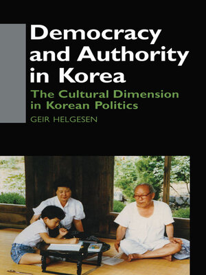 cover image of Democracy and Authority in Korea